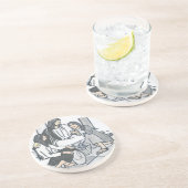 Gottes Versprechen Getränkeuntersetzer (Seite)