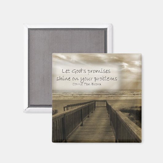 Gottes Versprechen Magnet (Vorderseite/Rückseite)