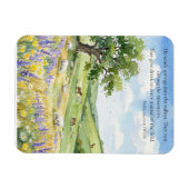 Gottes Vorsorge: Psalm 104:10-11 Magnet (Horizontal)