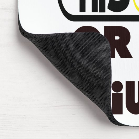 Gottes Weg Christlich Mousepad (Ecke)