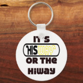 Gottes Weg Christlich Schlüsselanhänger (Vorderseite)