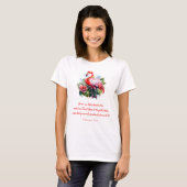 Gottes Werk Flamingo  T-Shirt (Vorne ganz)