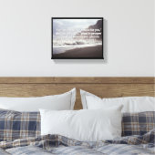 Gottes Zitate: Jer 29:11— "Gottes Plan für dich" Leinwanddruck (Insitu (Schlafzimmer))