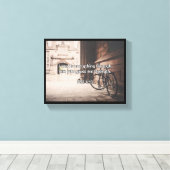 Gottes Zitate: Phil 4:13 — "Gott gibt Kraft" Leinwanddruck (Insitu (Holzboden))