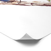 Gottes Zweckwand drucken Poster (Ecke)