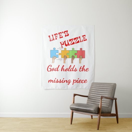 Gottesabschlussband Wandteppich (Beispiel)