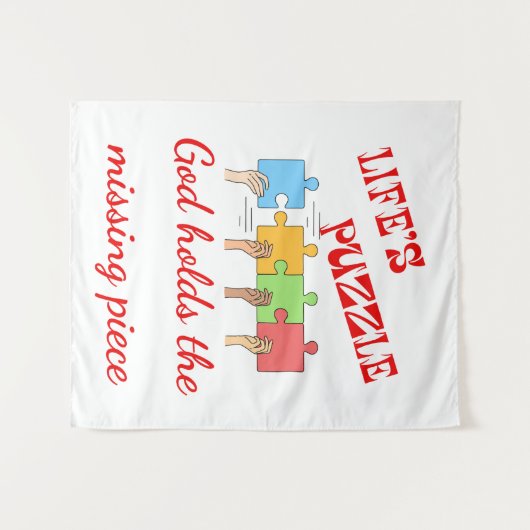 Gottesabschlussband Wandteppich (Vorderseite (Horizontal))