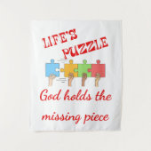 Gottesabschlussband Wandteppich (Vorderseite)