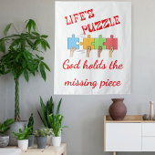 Gottesabschlussband Wandteppich