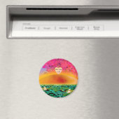 GOTTESANBETERIN BEI SONNENUNTERGANG MAGNET (In Situ (Geschirrspüler))