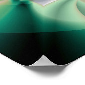 Gottesanbeterin: ethisches Blauprint Poster (Ecke)