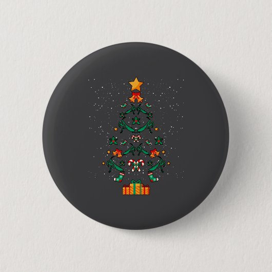 Gottesanbeterin Insekt Weihnachtsbaum Xmas L Button (Vorderseite)