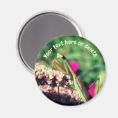 Gottesanbeterin Natur Personalisiert Magnet (Vorderseite/Rückseite)