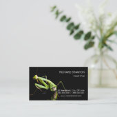 Gottesanbeterin Visitenkarte (Stehend Vorderseite)