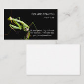 Gottesanbeterin Visitenkarte (Vorne/Hinten)