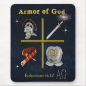 Gottesarmee Mousepad (Vorne)