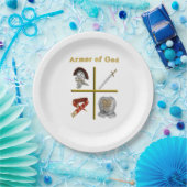 Gottesarmee Pappteller (Party)