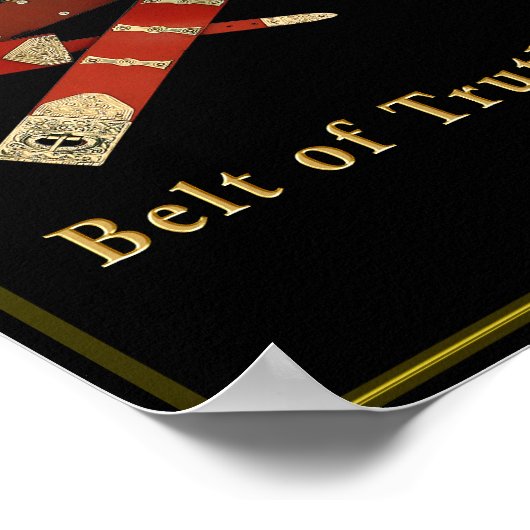 Gottesarmee Poster (Ecke)