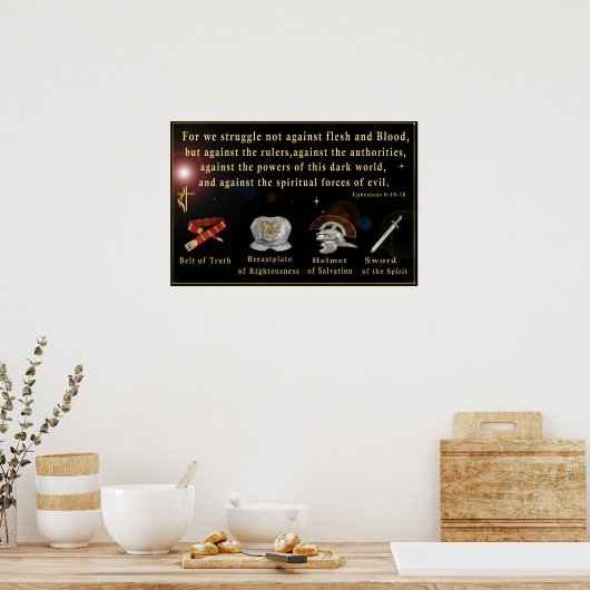 Gottesarmee Poster (Küche)