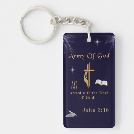 Gottesarmee Schlüsselanhänger (Vorderseite)
