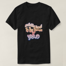 gottesbegabter, feiner Script-T - Shirt