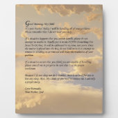 Gottesbrief Fotoplatte (Vorderseite)