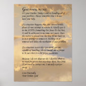 Gottesbrief Poster (Vorne)