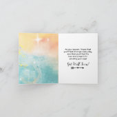 Gottesdienst bringt Ihnen Erfrischung und Erholung Karte (Innenseite)