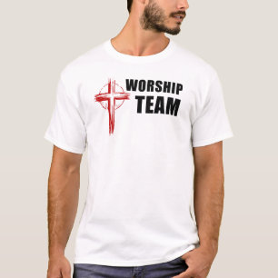 Gottesdienst des Wortteams Christlicher Glaube T-Shirt