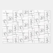 Gottesdienst Geschenkpapier Set (Vorderseite)