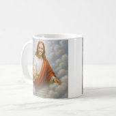 Gottesdienst Jesus Kaffeetasse (Vorderseite Links)