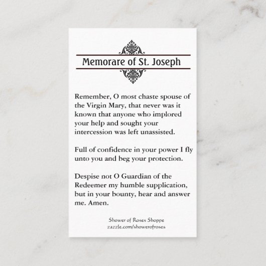 Gottesdienst Visitenkarte (Rückseite)