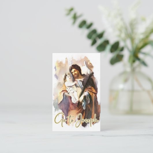 Gottesdienst Visitenkarte (Stehend Vorderseite)