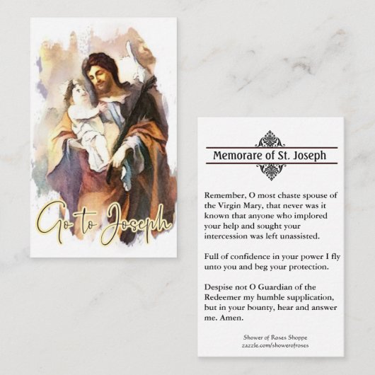 Gottesdienst Visitenkarte (Vorne/Hinten)