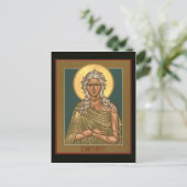 Gottesdienst von Ägypten Postkarte (Stehend Vorderseite)
