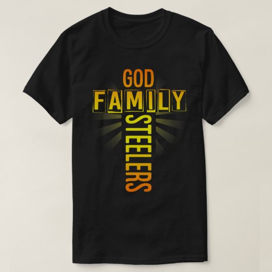 Gottesfamilie Steeler Shirt Vatertag Geschenk T-Sh (Design vorne)