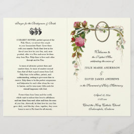 Gottesfürchtig-katholische Hochzeitsprogramm