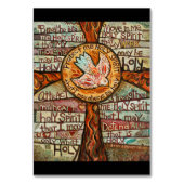 Gottesfürstenkarte Tischnummer (Vorderseite)