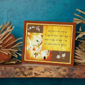 Gottesgebet-Plakette Fotoplatte (Seite)