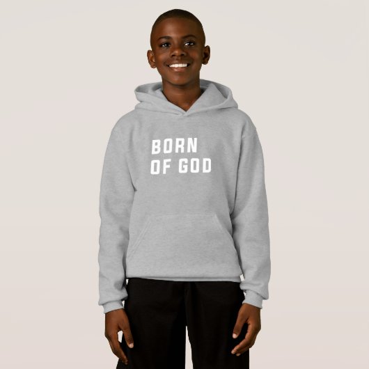 Gottesgeboren Hoodie (Vorne ganz)