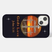 Gottesliebe iPhone Hülle (Rückseite (Horizontal))
