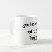 Gottesmutter der Braut Kaffeetasse (Vorderseite Links)