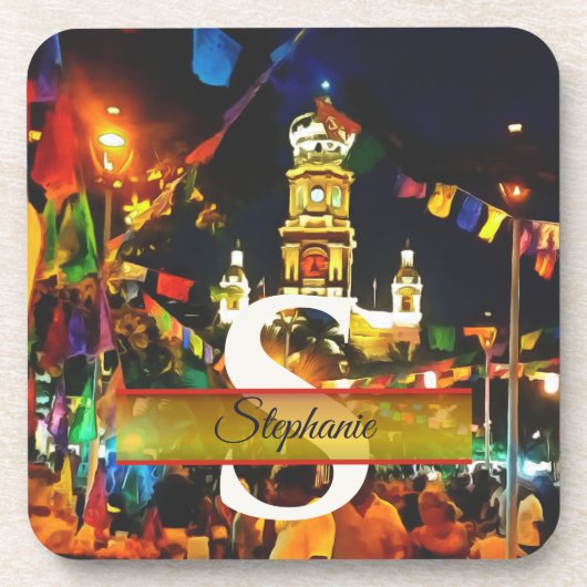 Gottesmutter der Kirche von Guadalupe 190130 Getränkeuntersetzer (Vorderseite)