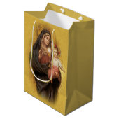Gottesmutter des gesegneten Sakraments Mary Jesus Mittlere Geschenktüte (Vorderseite Schrägansicht)