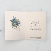 Gottesmütter Tag gesegnete Jungfrau Maria Jesus Karte (Innenseite)