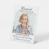 Gottesmutter von Groom Foto Himmelsfeier Sockelschild (Vorderseite)