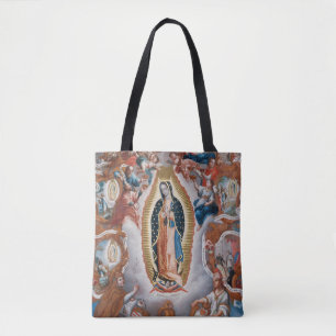 „Gottesmutter von Guadalupe“-Taschen mit Kunst bed Tasche