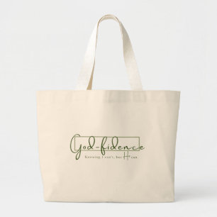 Gottesnachweis - Grüner Text - Tasche