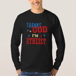 Gottesreligiöser Atheismus Agnostischer Freethinke T-Shirt