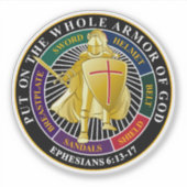 Gottesrüstung Aufkleber (Vorderseite)